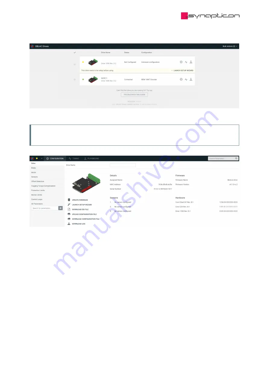 SYNAPTICON SOMANET Circulo 7 Documentation Download Page 473