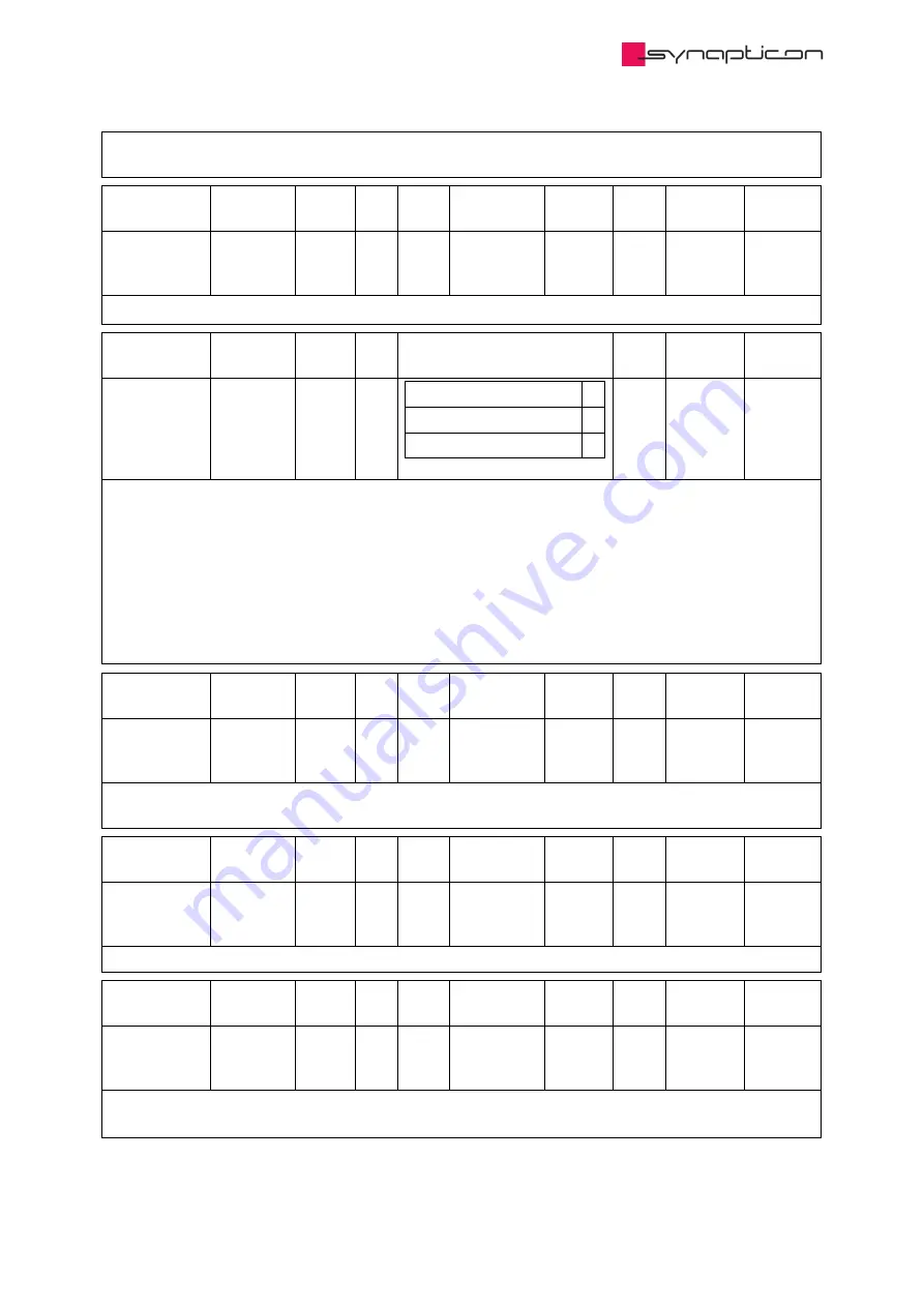 SYNAPTICON SOMANET Circulo 7 Documentation Download Page 768