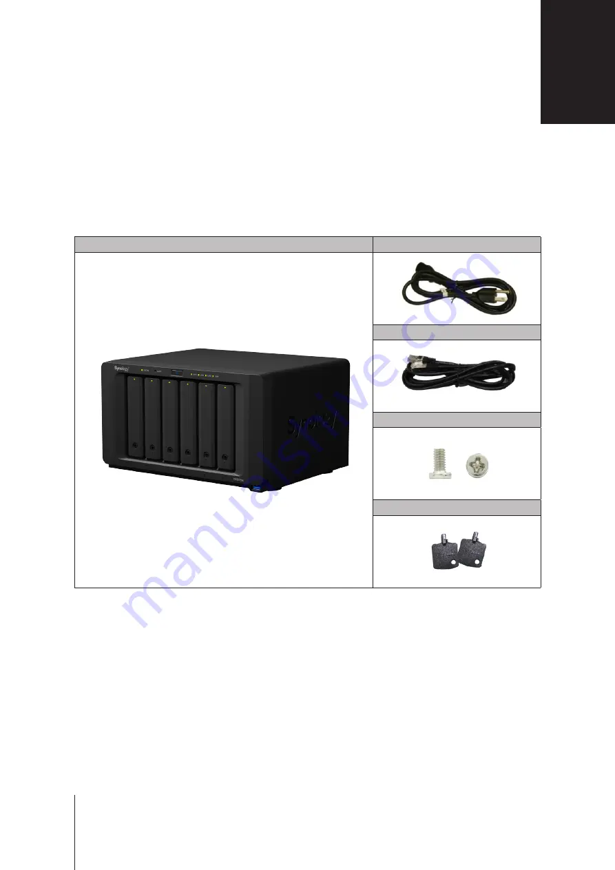 Synology DiskStation DS3018xs Скачать руководство пользователя страница 3