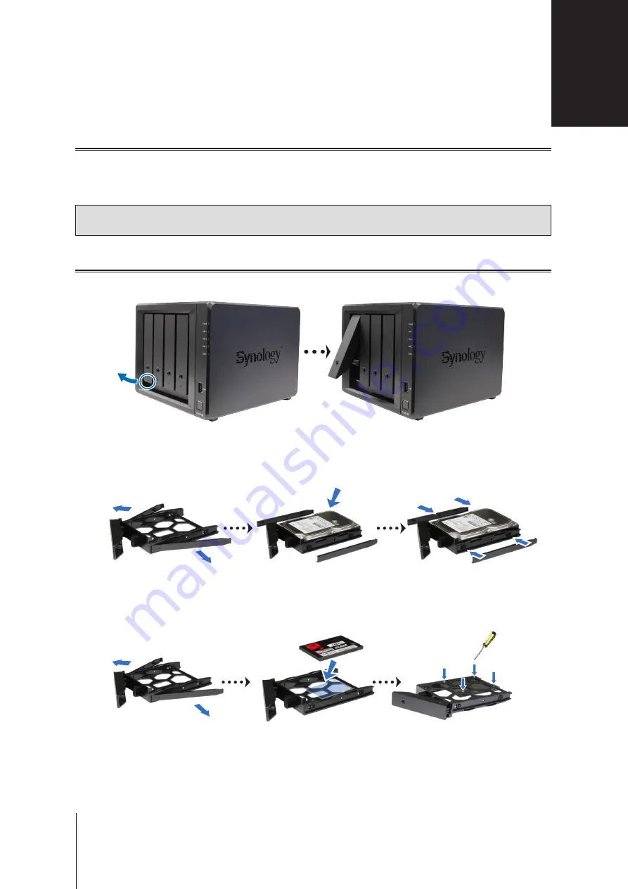 Synology DiskStation DS920+ Hardware Installation Manual Download Page 9