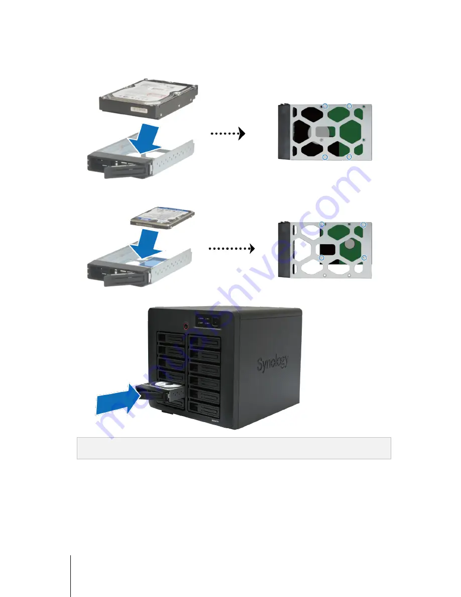 Synology DS2413+ Quick Installation Manual Download Page 7