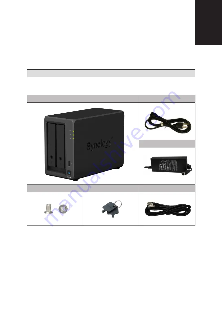 Synology DS720+ Скачать руководство пользователя страница 3