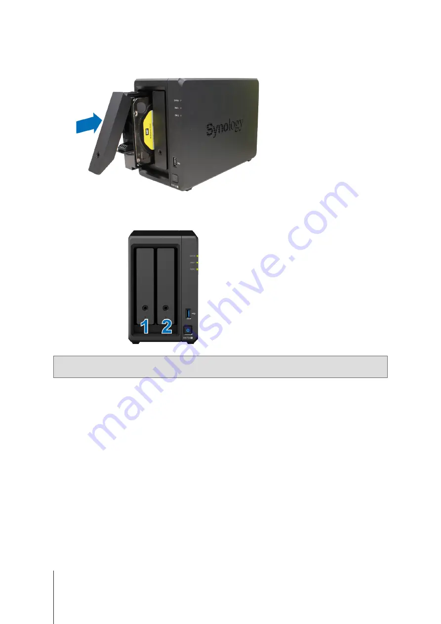 Synology DS720+ Hardware Installation Manual Download Page 10