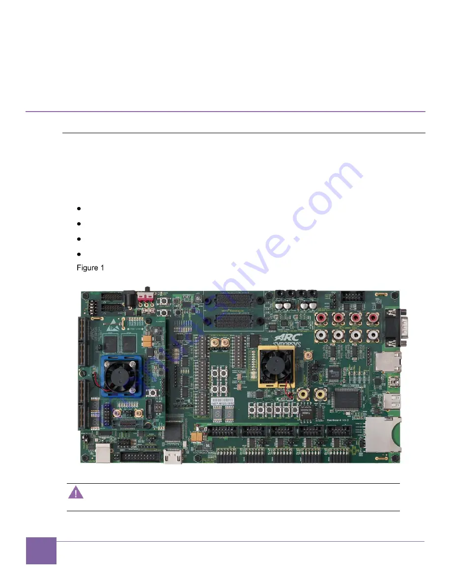 Synopsys DesignWare ARC AXC003 Скачать руководство пользователя страница 10