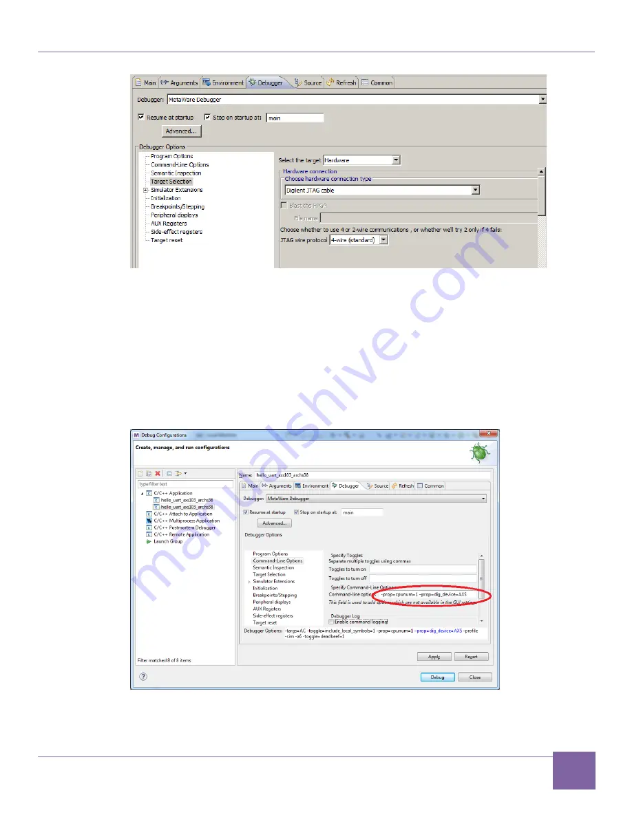 Synopsys DesignWare ARC AXC003 User Manual Download Page 89