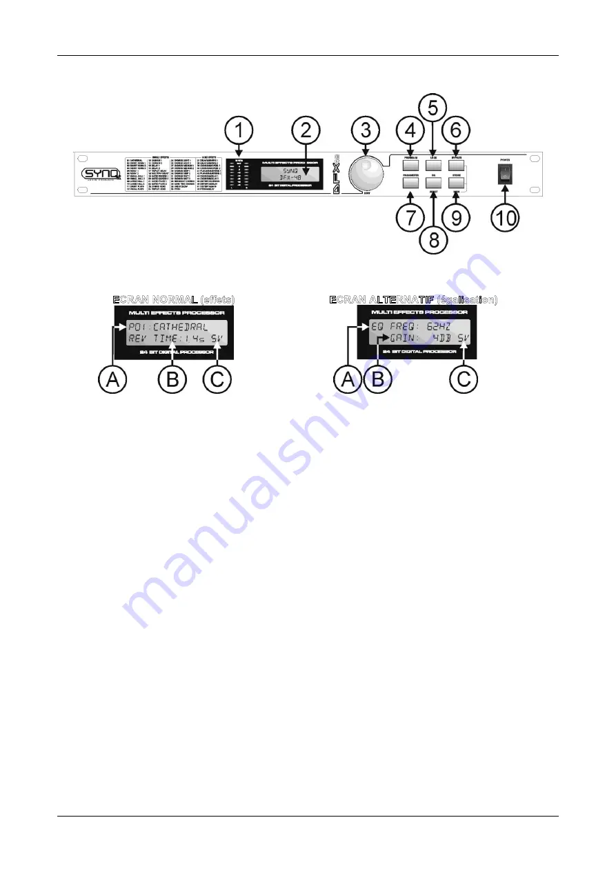 SYNQ AUDIO RESEARCH DFX 48 Скачать руководство пользователя страница 13