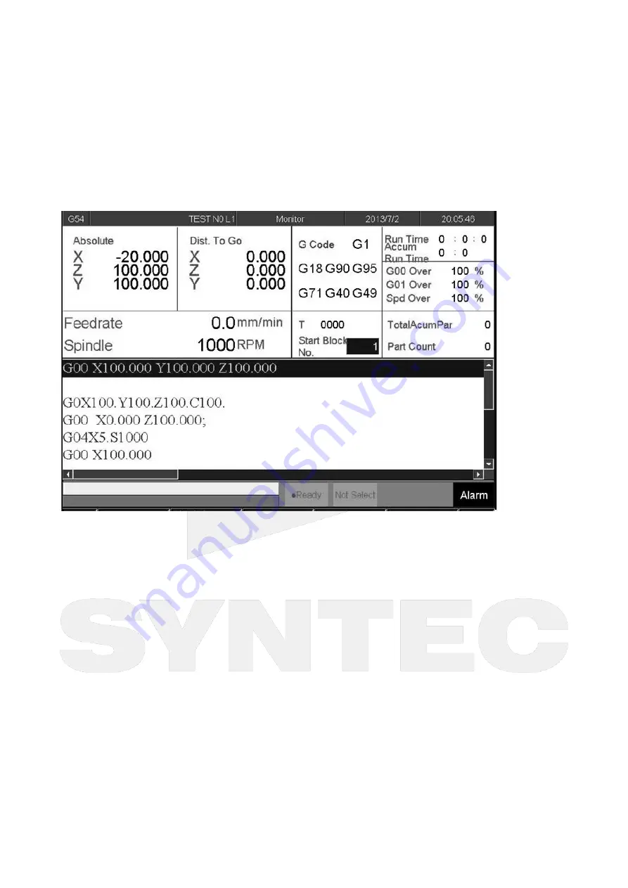 Syntec 610-E5 Скачать руководство пользователя страница 32