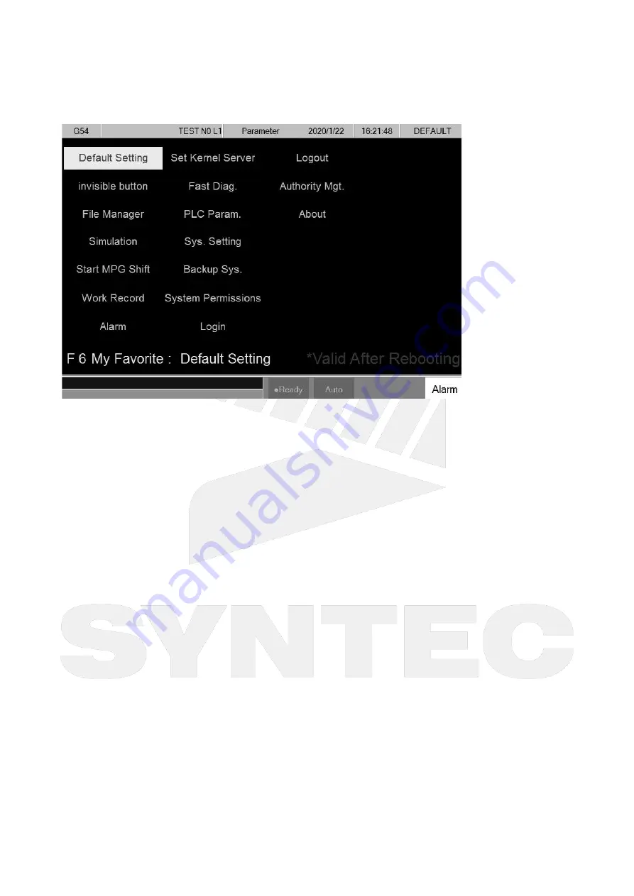 Syntec 610-E5 Operation Manual Download Page 83