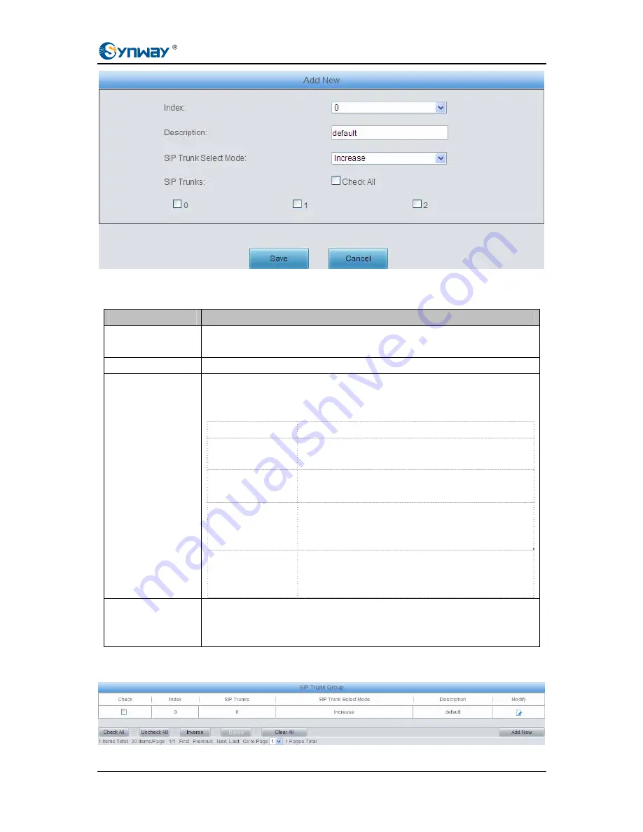 Synway SBO500 SBO Series User Manual Download Page 32