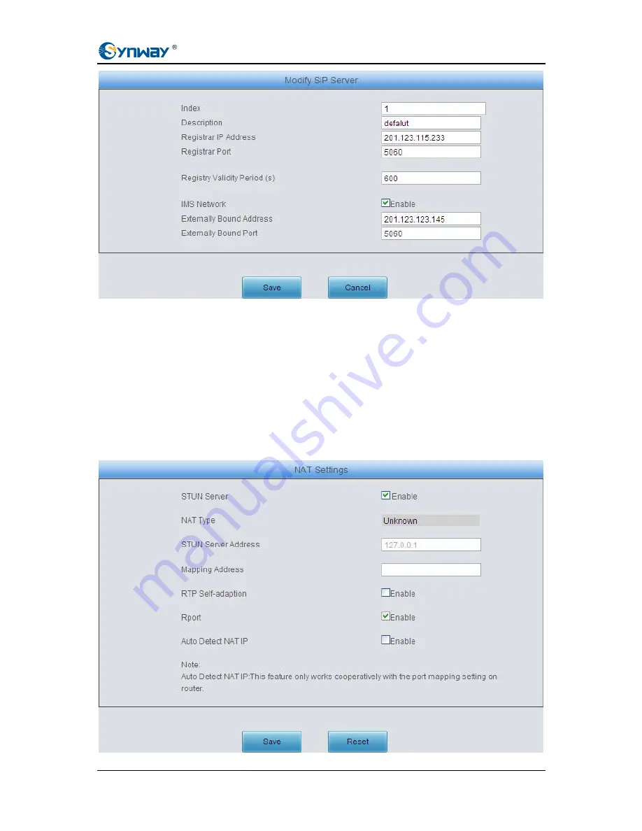 Synway SMG1004B User Manual Download Page 34