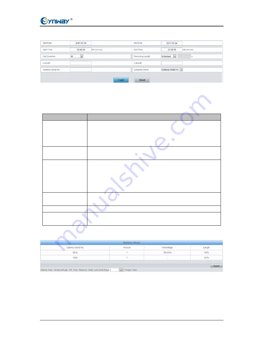 Synway SMGREC User Manual Download Page 13