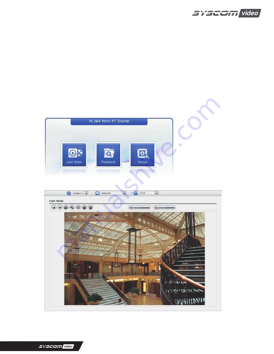 Syscom Video PT Mini Dome Instruction Manual Download Page 14