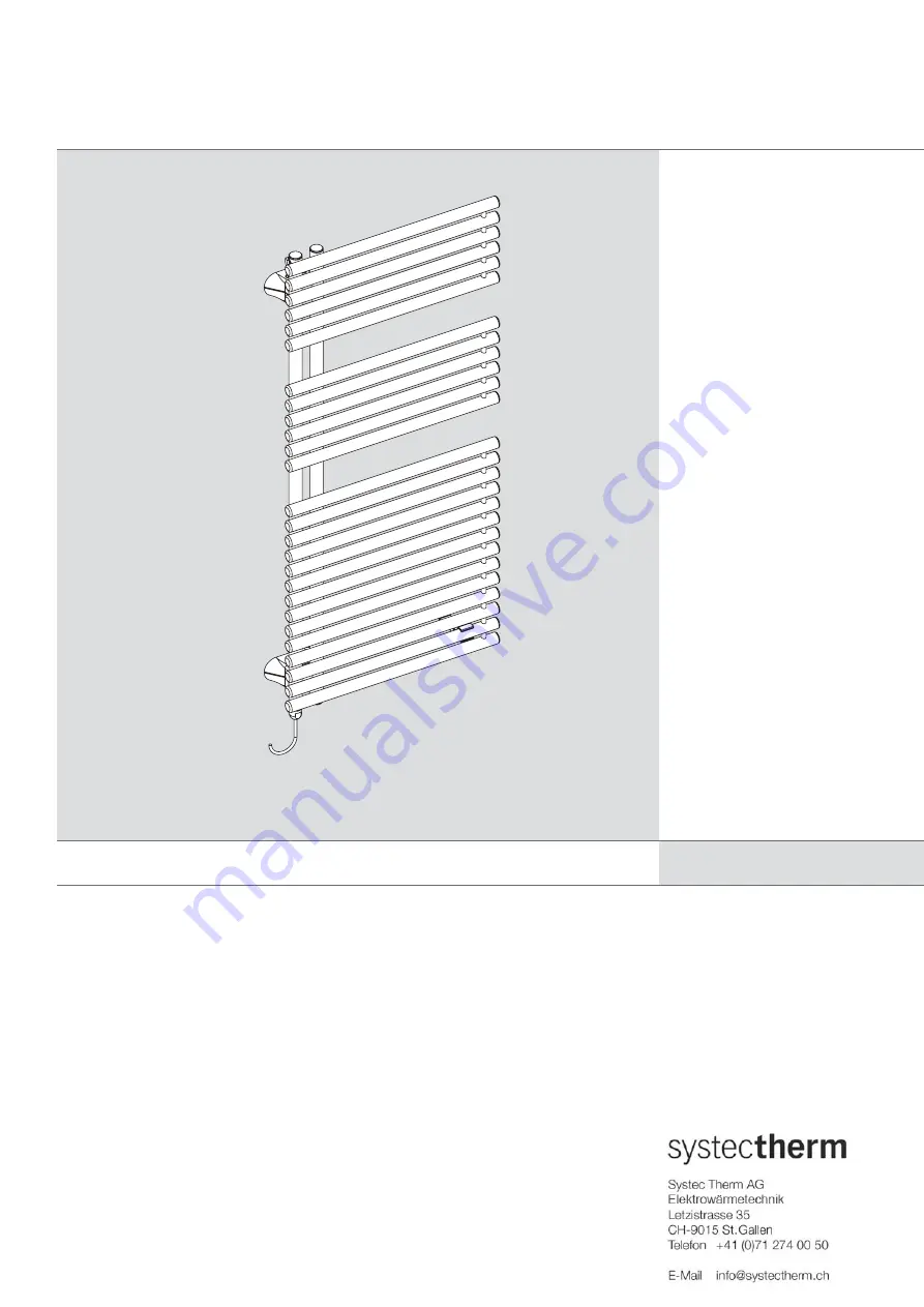 systectherm Elea ABTE1A Instructions For Installation And Use Manual Download Page 1