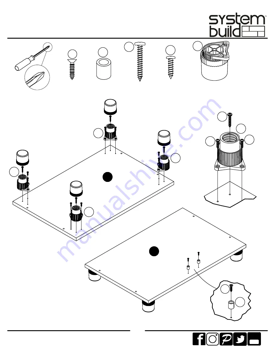 System Build 2484412COM9 Assembly Instructions Manual Download Page 10