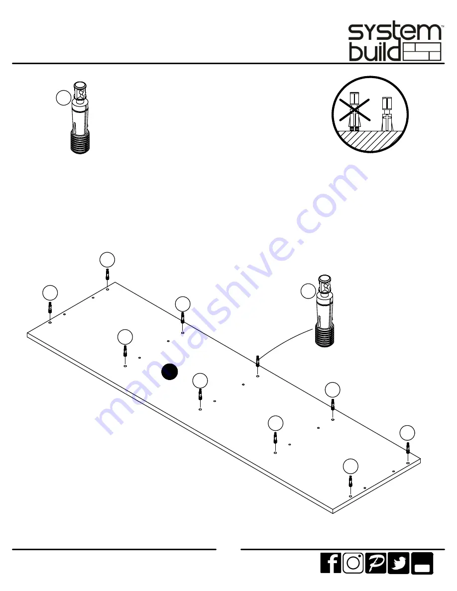 System Build 6004015COM Assembly Instructions Manual Download Page 12