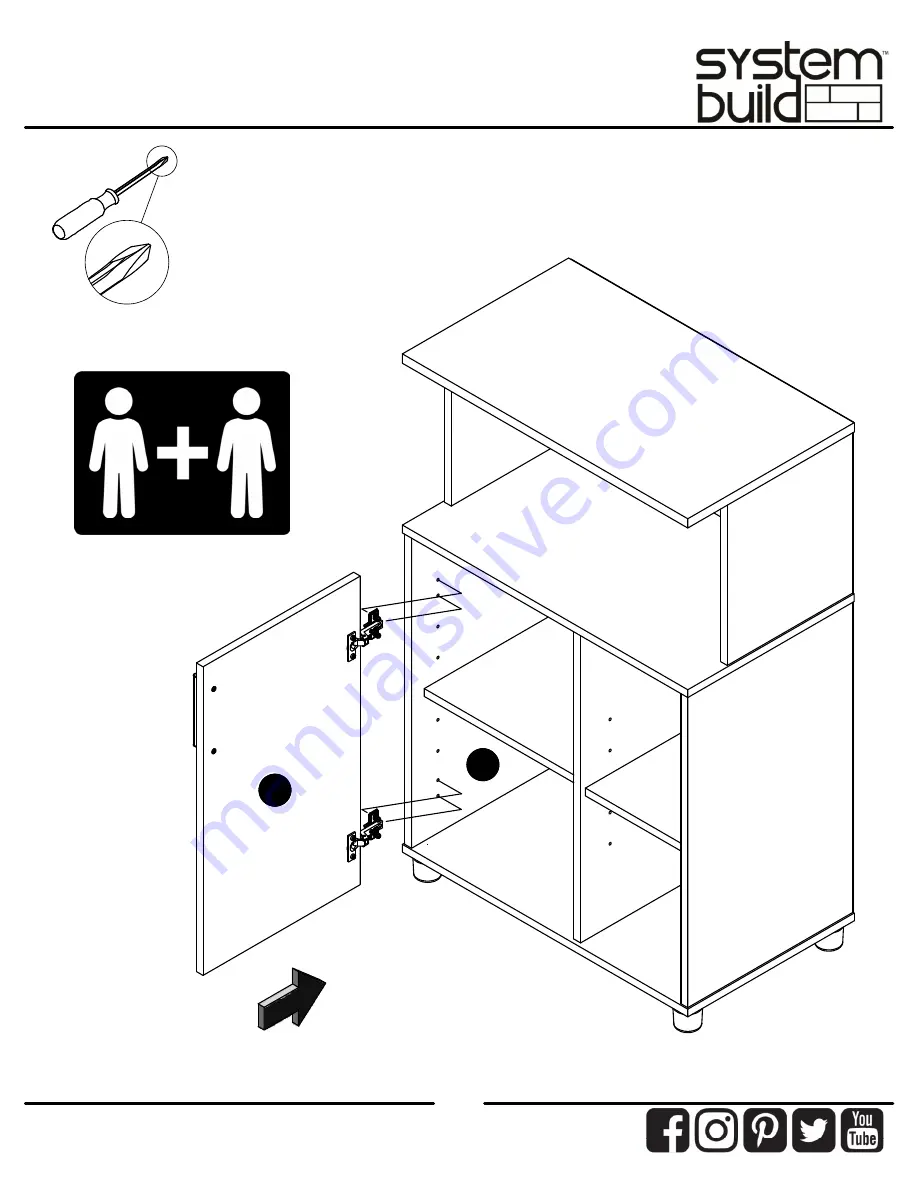 System Build 7014500COM Assembly Instructions Manual Download Page 22