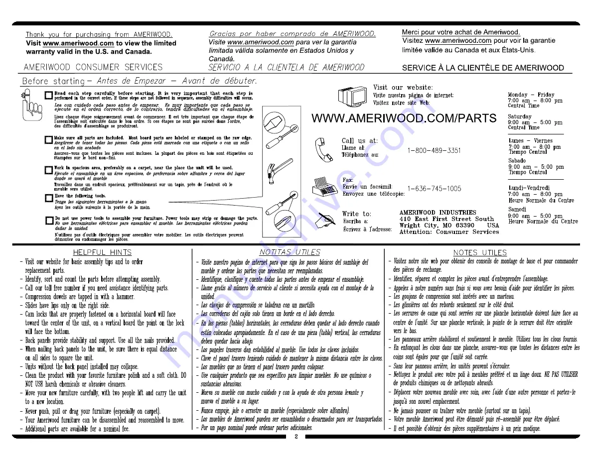 System Build 7373401PCOM Instructions Download Page 2