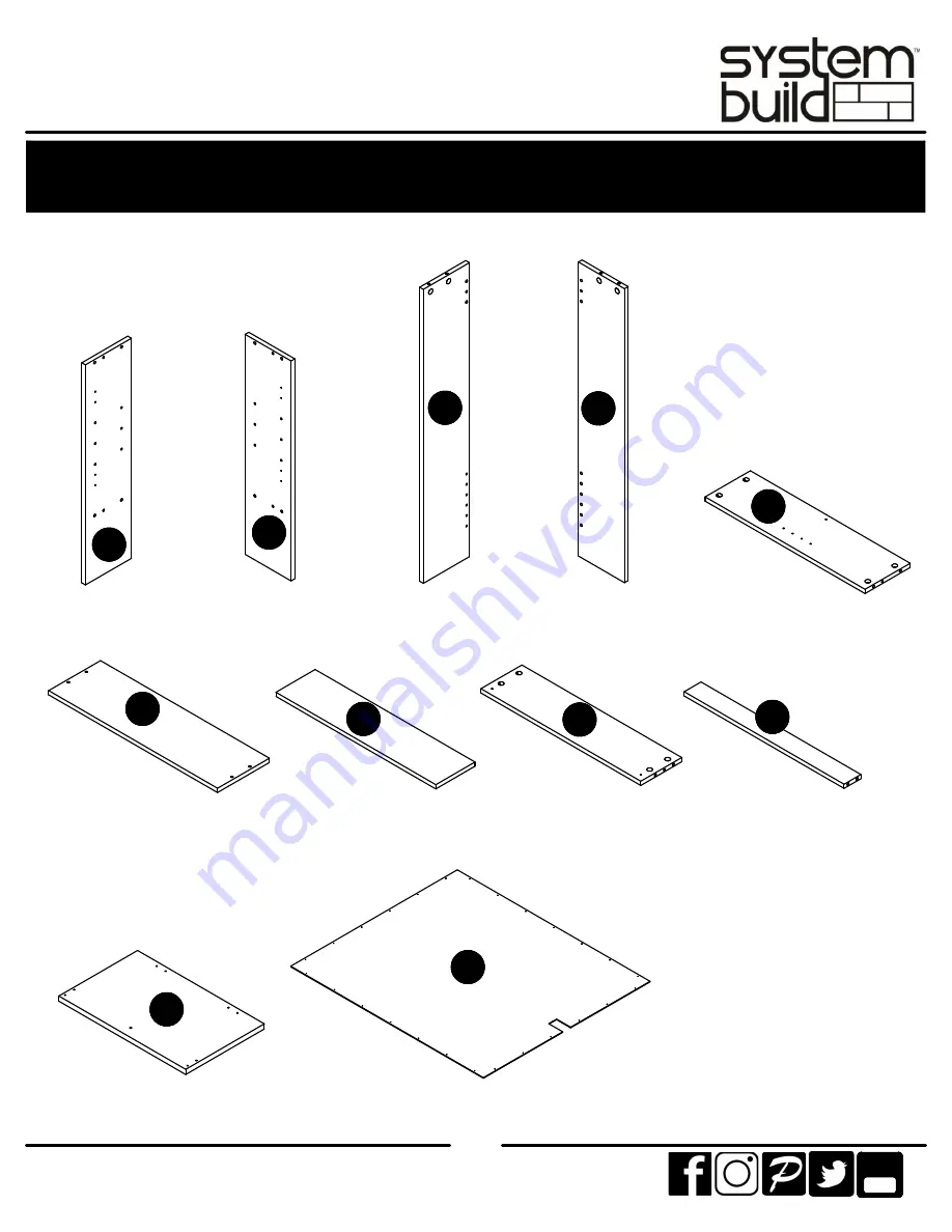 System Build Space Saver 2936015COM Assembly Instructions Manual Download Page 5