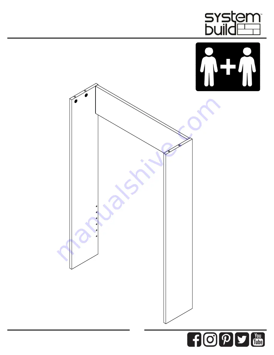 System Build Space Saver 2936015COM Assembly Instructions Manual Download Page 19