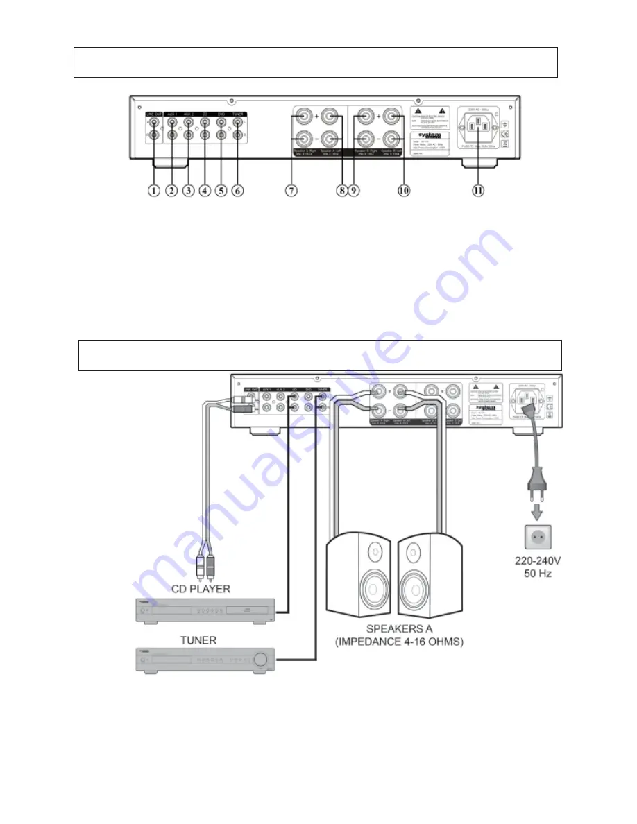 System Fidelity SA-270 Скачать руководство пользователя страница 10