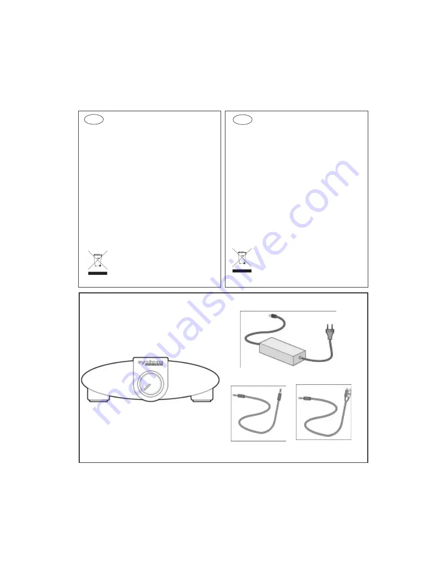 System Fidelity SA-D30 Manual Download Page 4