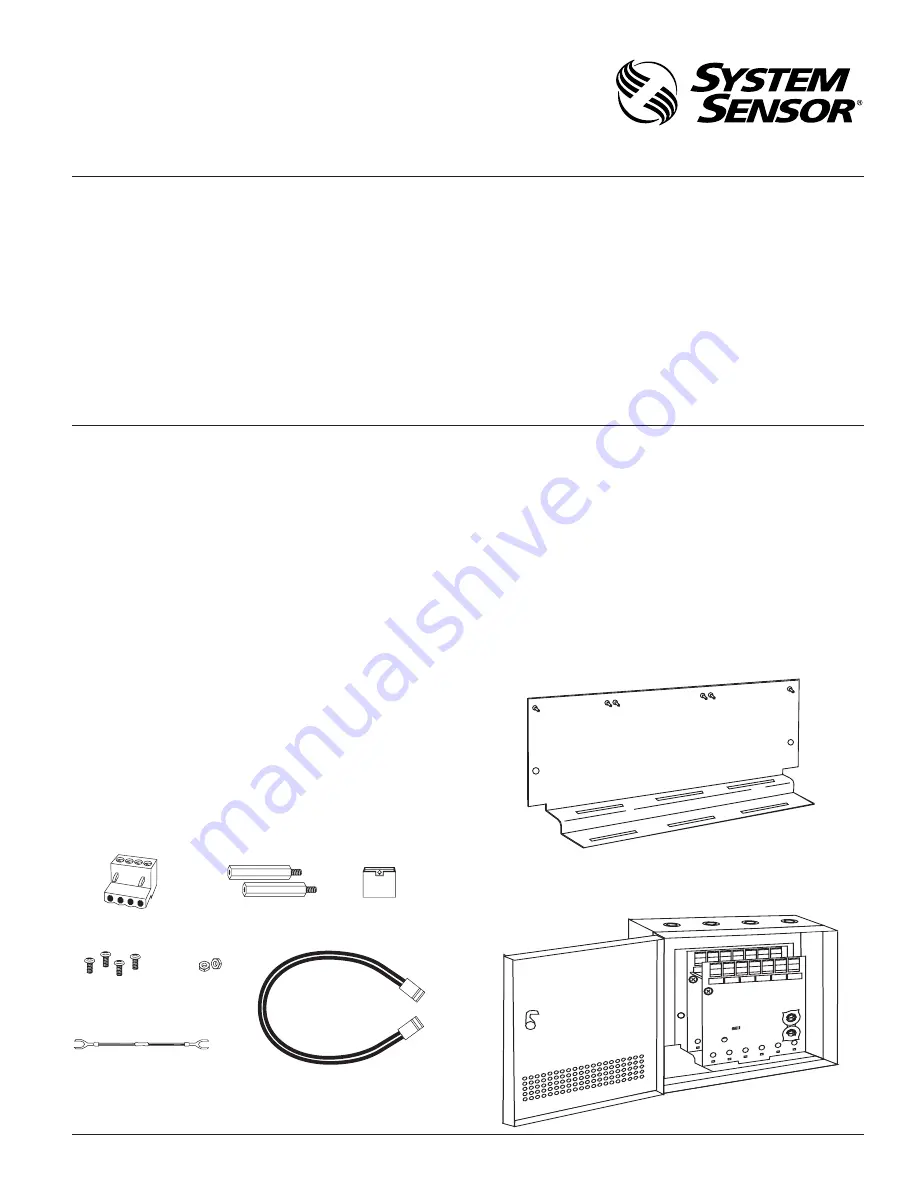 System Sensor CZ-6 Installation And Maintenance Instructions Download Page 1