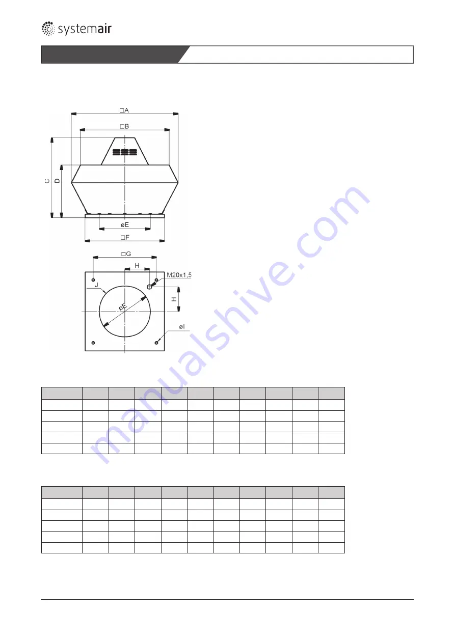 SystemAir DHA Series Manual Download Page 12