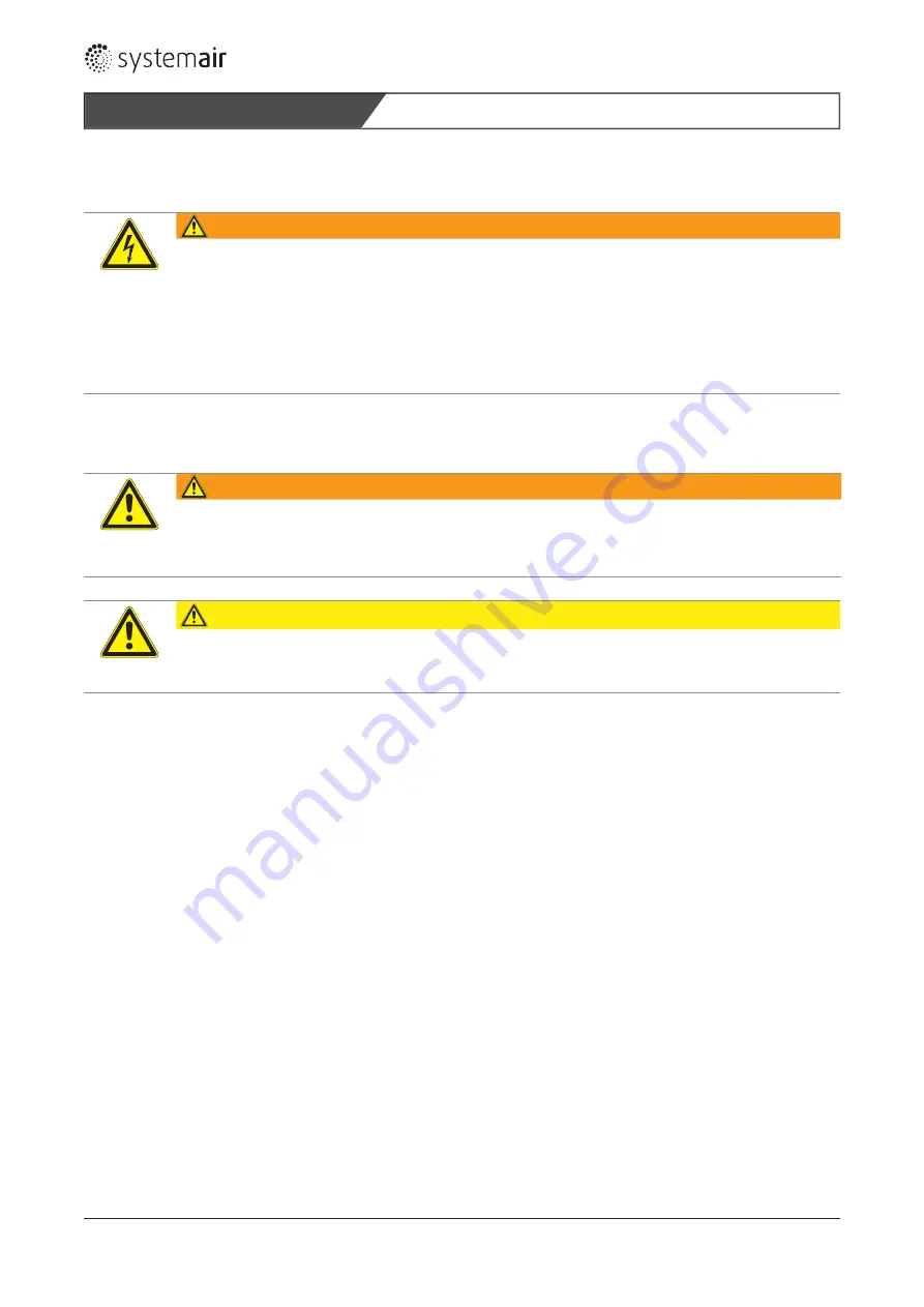 SystemAir DHA Series Manual Download Page 23