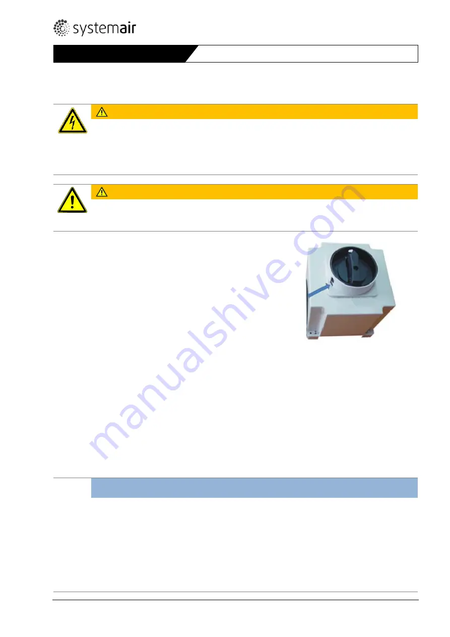 SystemAir DVV Series Скачать руководство пользователя страница 41