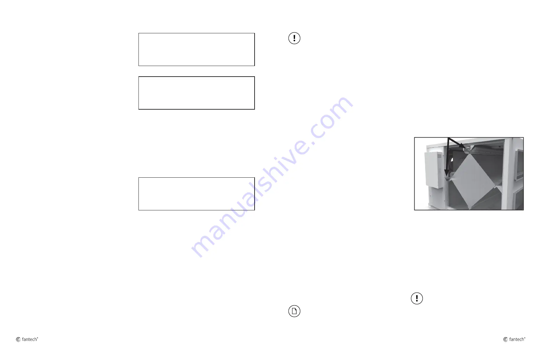 SystemAir fantech ECHO 2800Xi Series Installation, Operation And Maintenance Manual Download Page 16