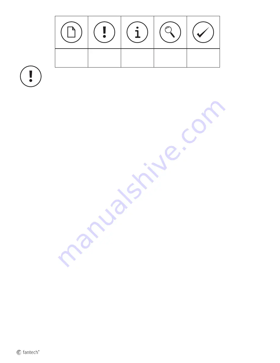 SystemAir fantech FG 10 Installation And Operation Manual Download Page 2