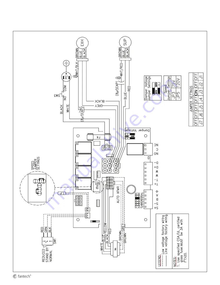 SystemAir fantech FIT 120H Installation Manual Download Page 40