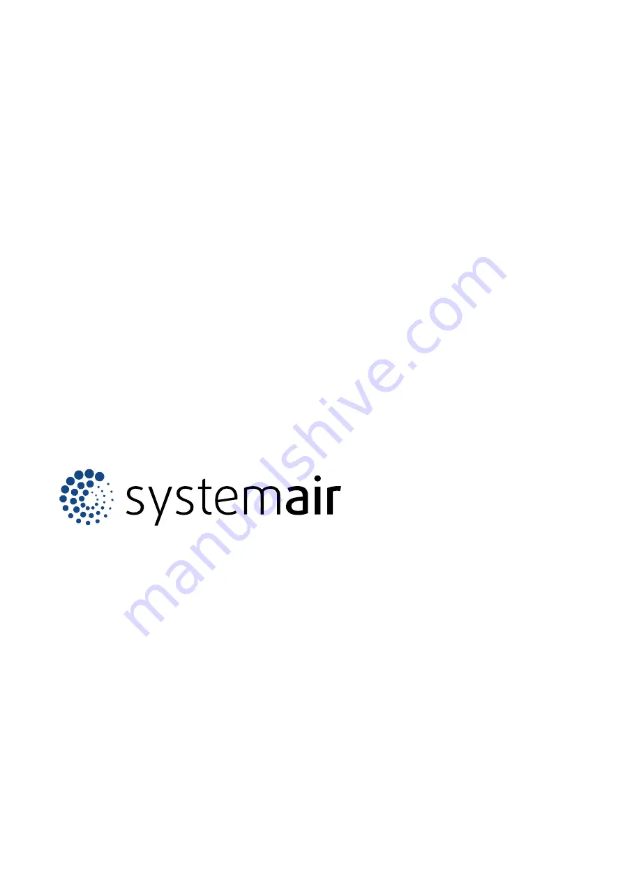 SystemAir KE 50-24-4 Installation,Operation And Maintenance Instruction Download Page 36