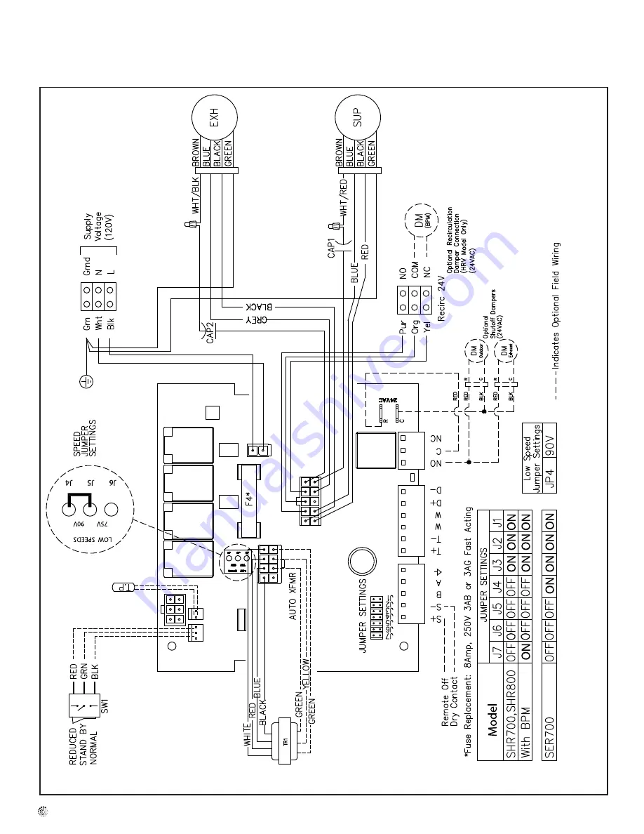 SystemAir SER 1100 Скачать руководство пользователя страница 38