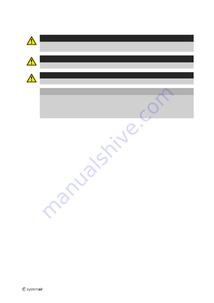 SystemAir Topvex FC Series Installation Instructions Manual Download Page 6