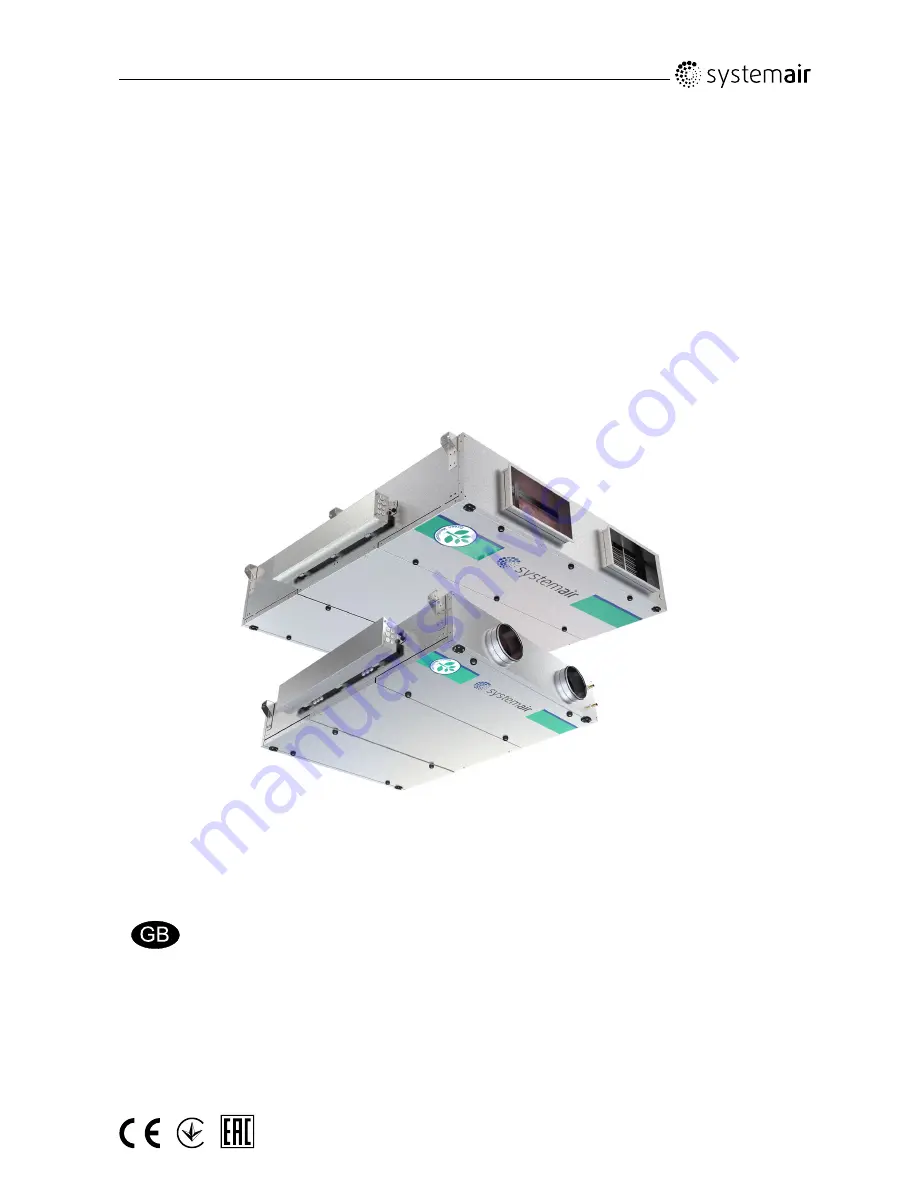 SystemAir Topvex FC Скачать руководство пользователя страница 1