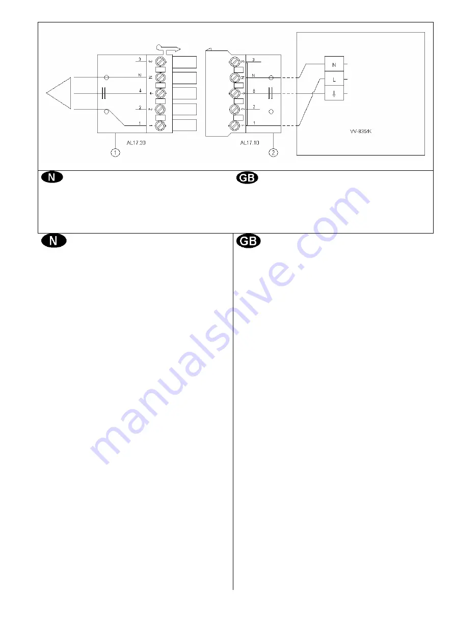 SystemAir Villavent VV-835/K Installation, User And Maintenance Instructions Download Page 5