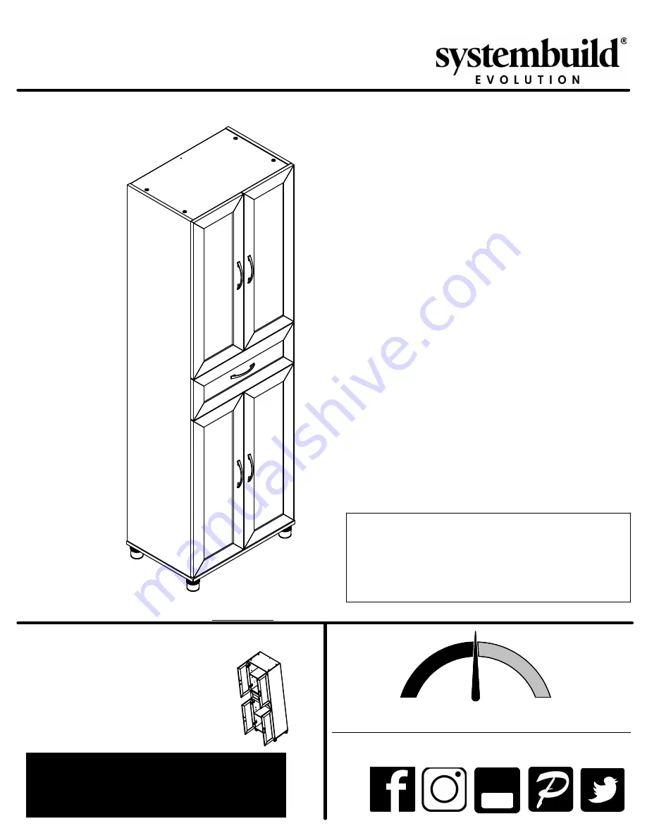 Systembuild Evolution 8964015COM Скачать руководство пользователя страница 1