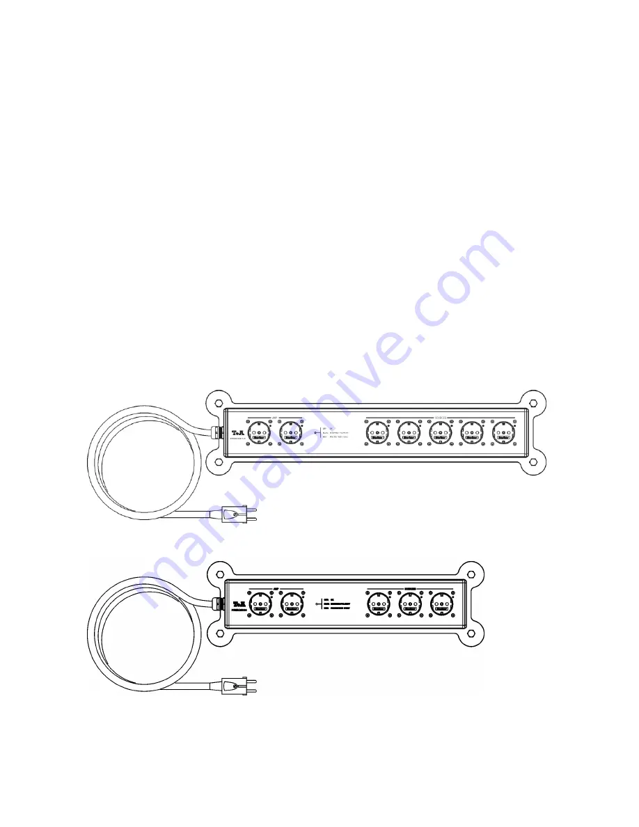 T+A Elektroakustik POWER BAR 2+3 Operating Instructions Manual Download Page 9