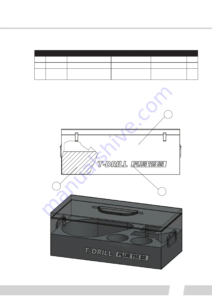 T-Drill PLUS 115 SS: Скачать руководство пользователя страница 59