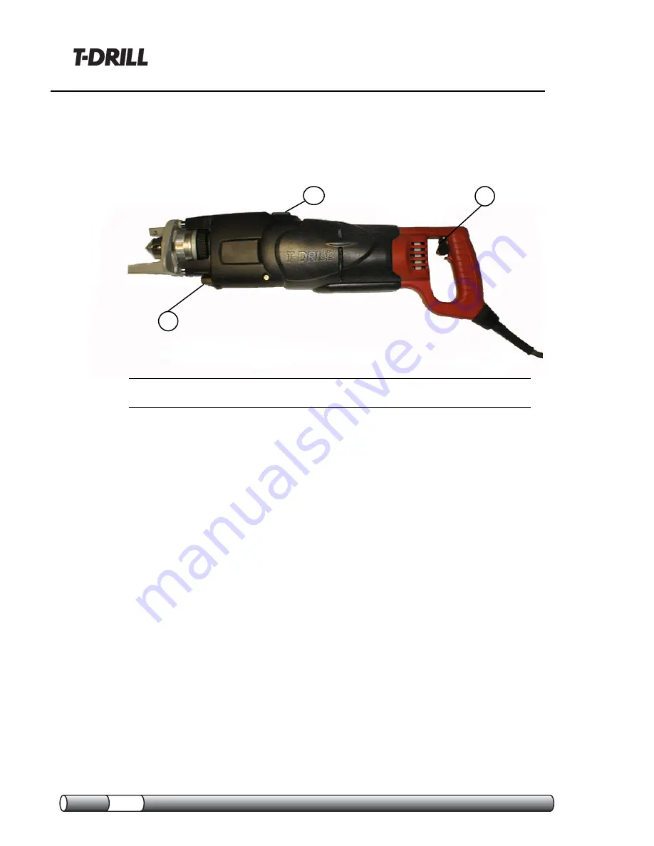 T-Drill T-60 Instruction Manual And Spare Parts List Download Page 16