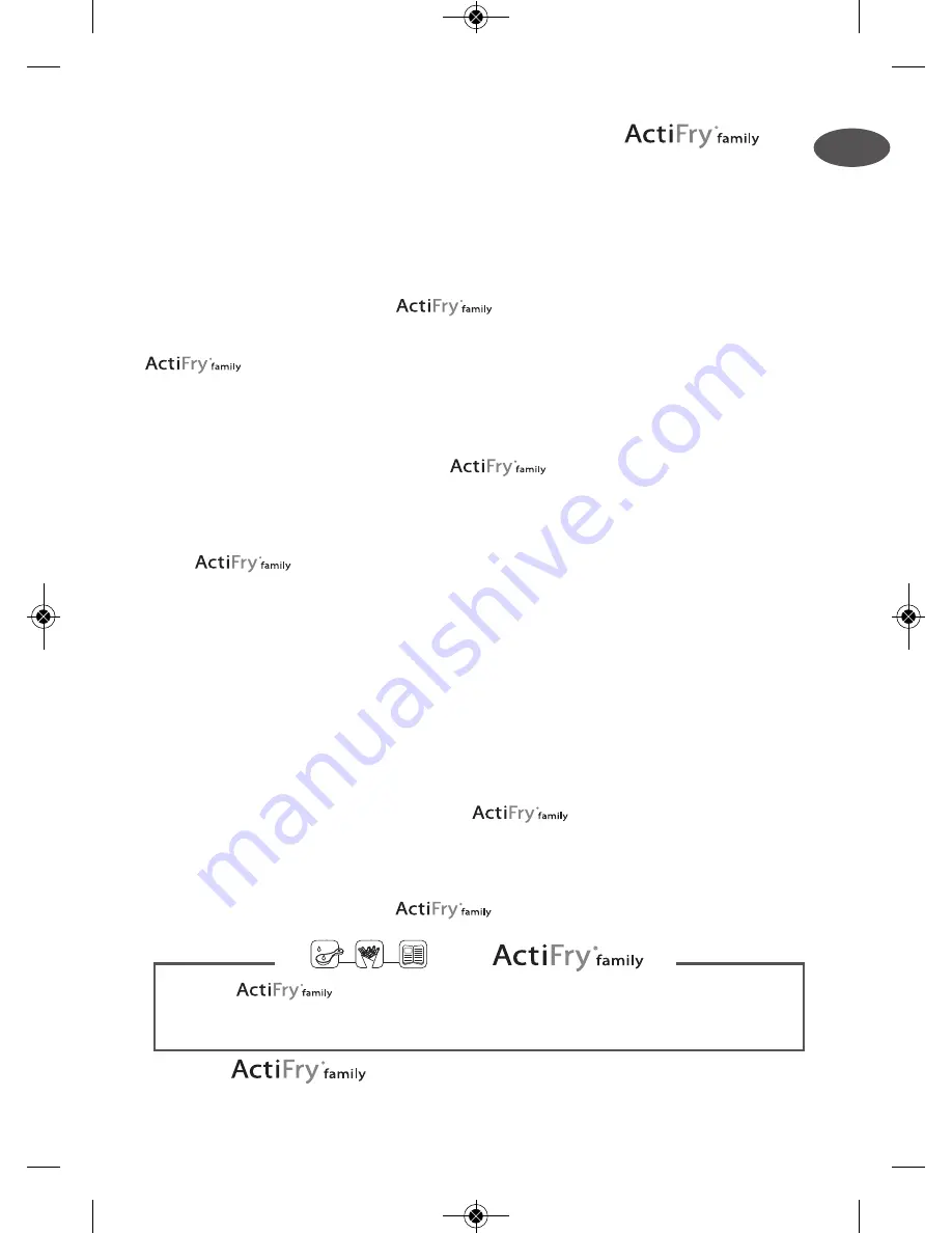 T-Fal ActiFry Series User Manual Download Page 6