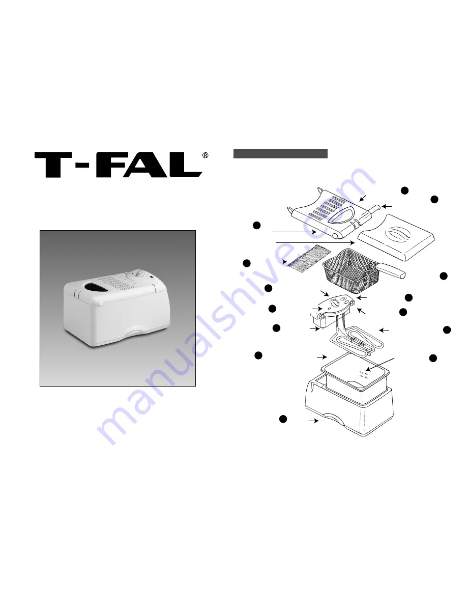 T-Fal MAXI PRO 3372 Instructions For Use Manual Download Page 1