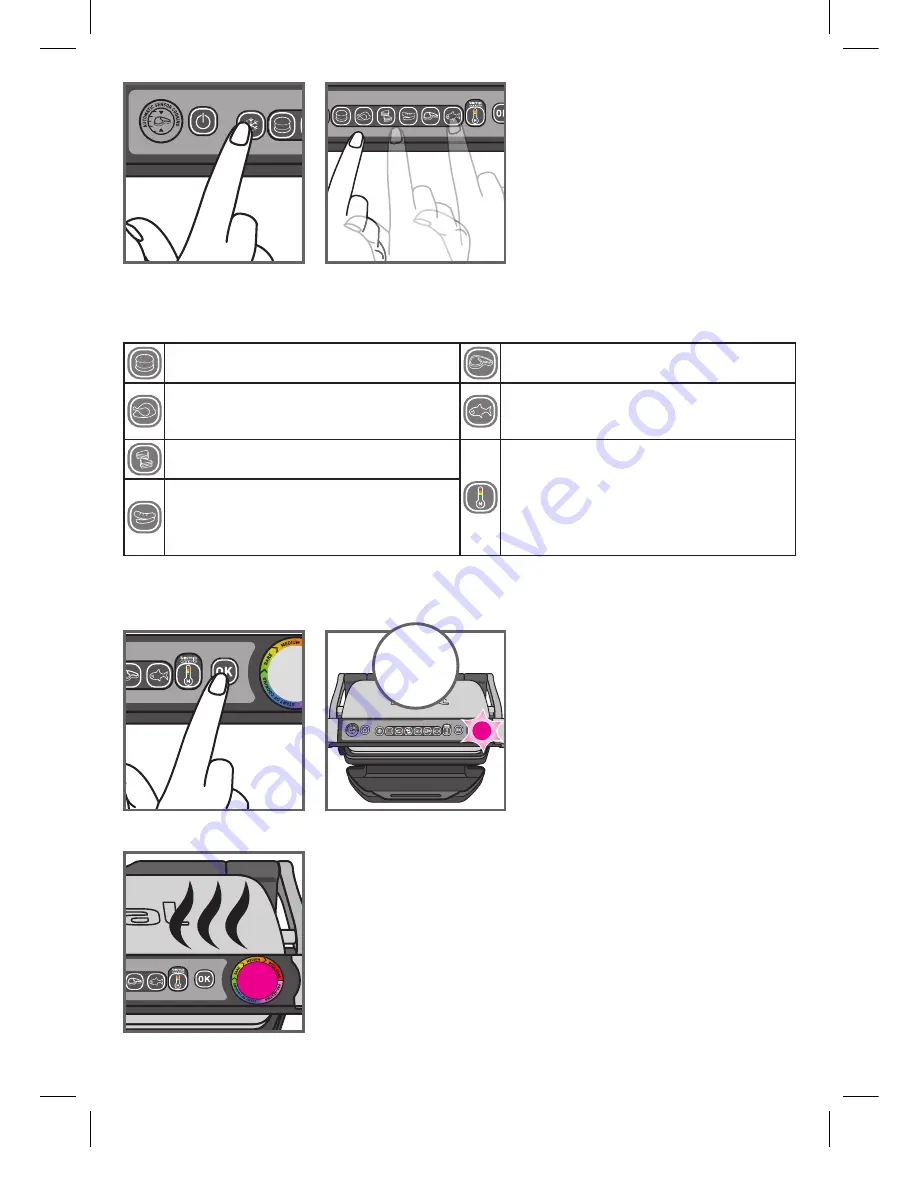 T-Fal OptiGrill Plus Instructions For Use Manual Download Page 23