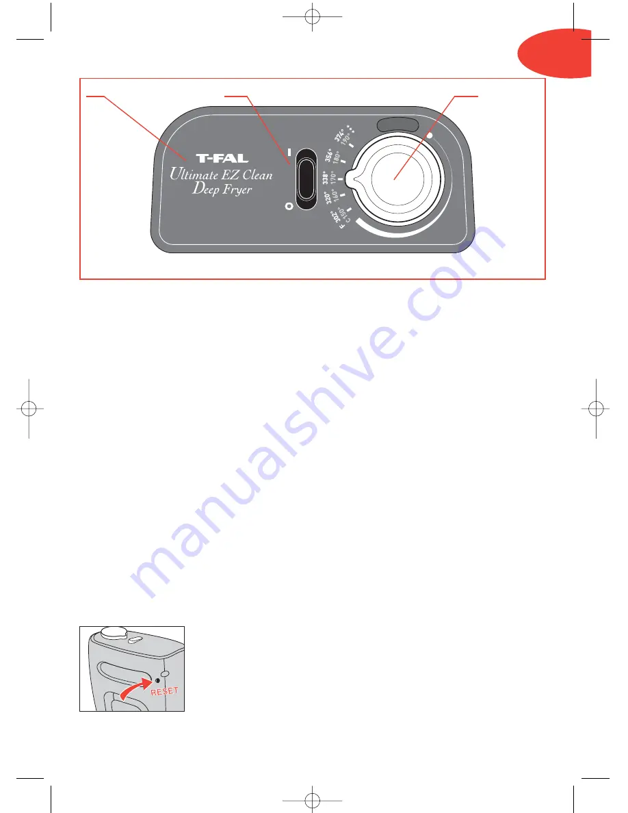 T-Fal Ultimate EZ Clean Deep Fryer Instructions For Use Manual Download Page 7