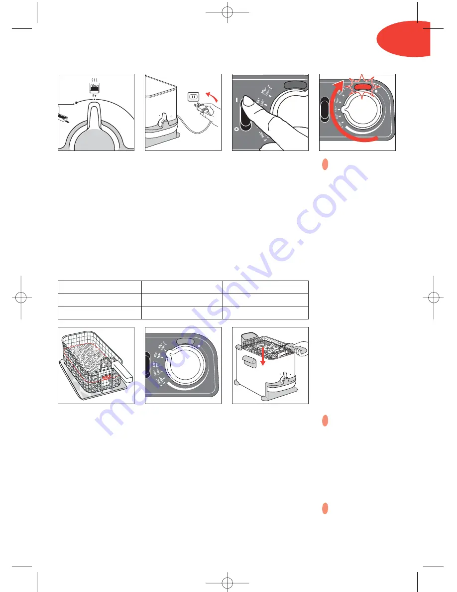 T-Fal Ultimate EZ Clean Deep Fryer Instructions For Use Manual Download Page 11