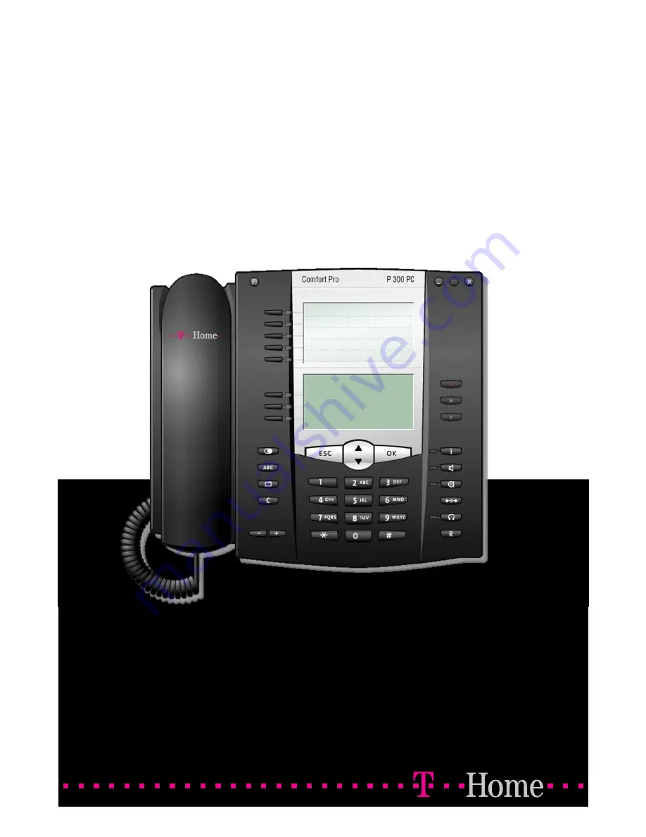 T-Home Comfort Pro P 300 PC User Manual Download Page 1