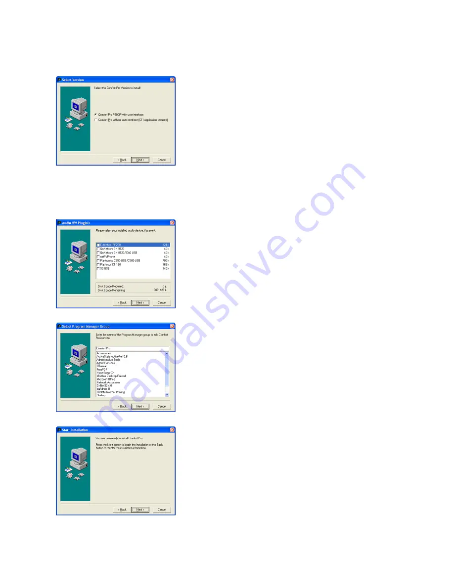 T-Home Comfort Pro P 300 PC User Manual Download Page 10