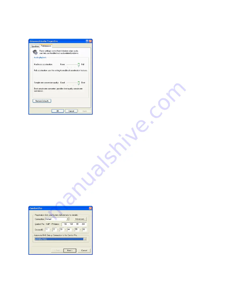 T-Home Comfort Pro P 300 PC User Manual Download Page 12