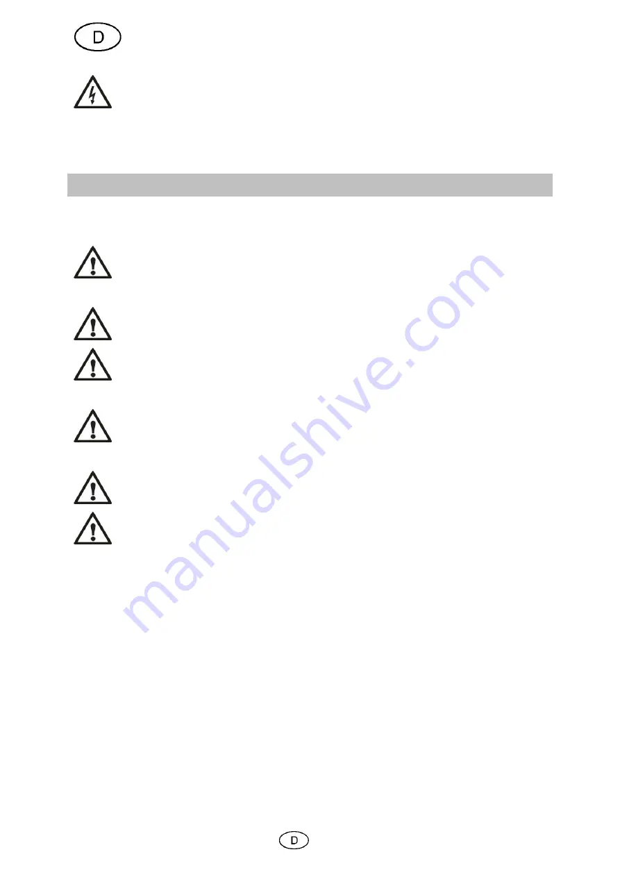 T.I.P. DHWA 4000/5 LED Operating Instructions Manual Download Page 25